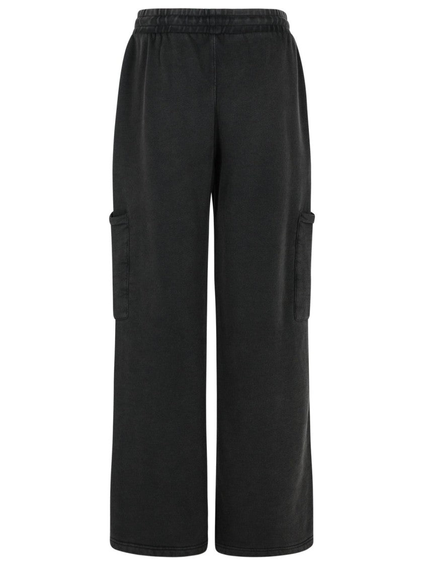 Off-White Cargo Book' Black Cotton Pants