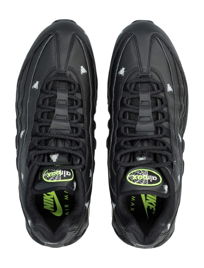 Nike Black Air Max Leather Sneakers
