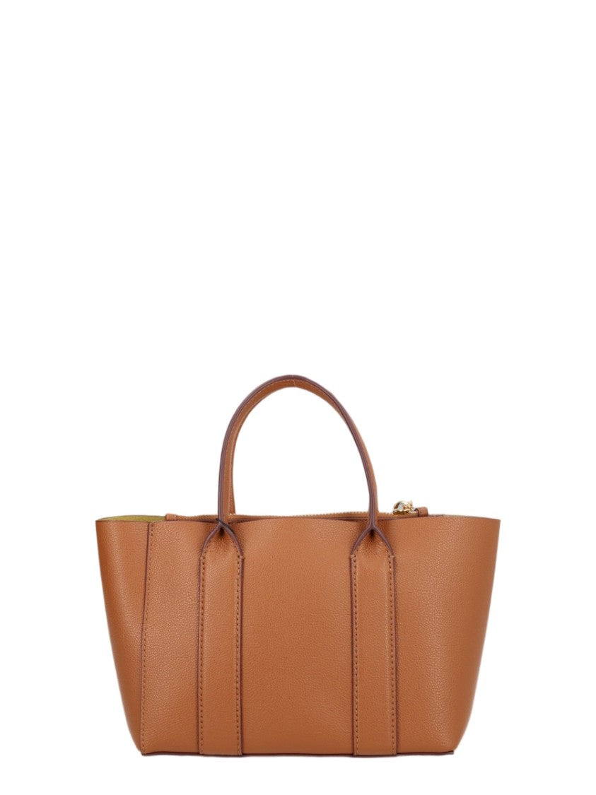 Marc Jacobs Brown Gold Accent Leather Shoulder Bag