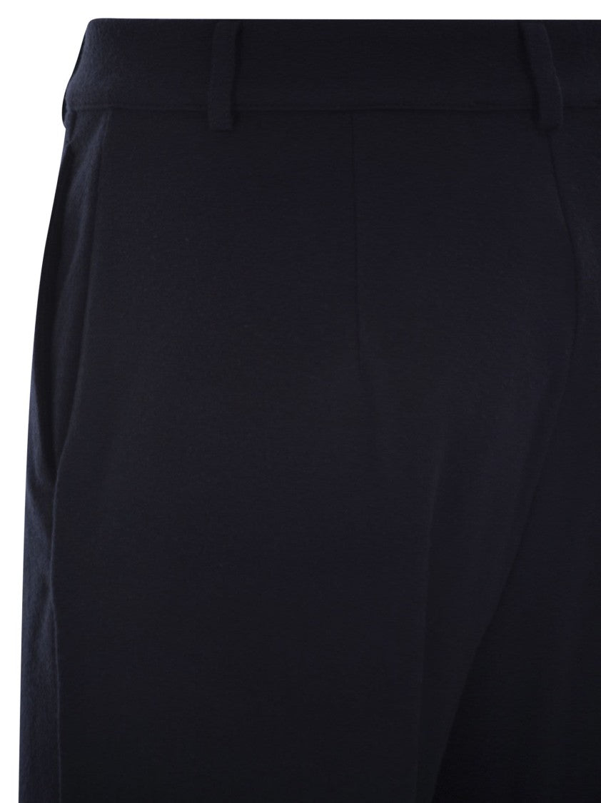 Max Mara Zelota - Flannel Jersey Trousers