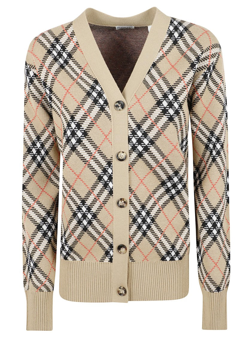 Burberry Wool Blend Cardigan