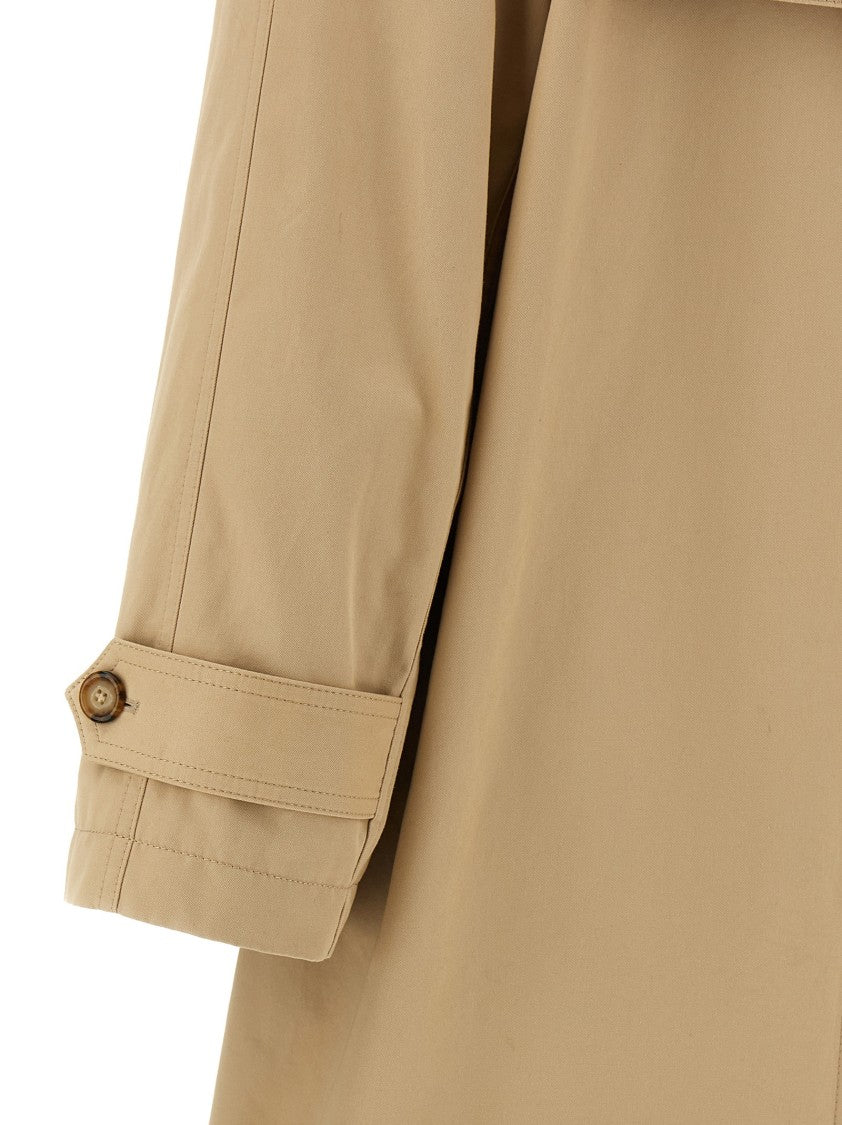 Mm6 By Maison Margiela Trench Coat With Gloves