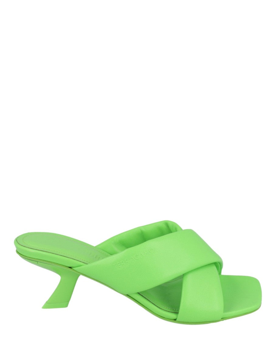 Ferragamo Aldura Heel Sandals