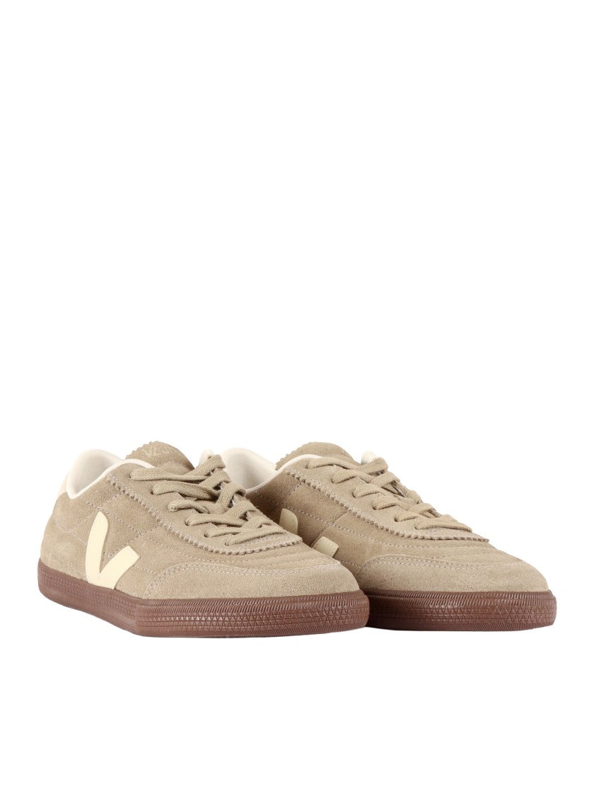 Veja Taupe Panenka Suede Low Sneakers
