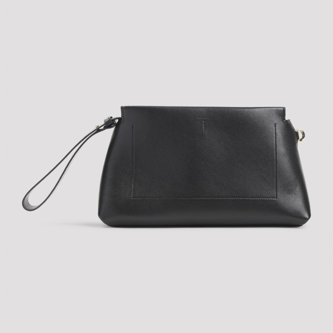 Givenchy Structured Black Calf Leather Belt Bag