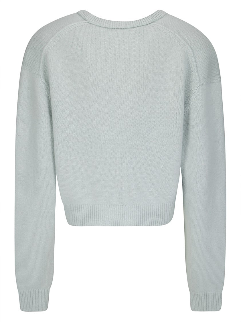 Acne Studios V-Neck Knitted Sweater