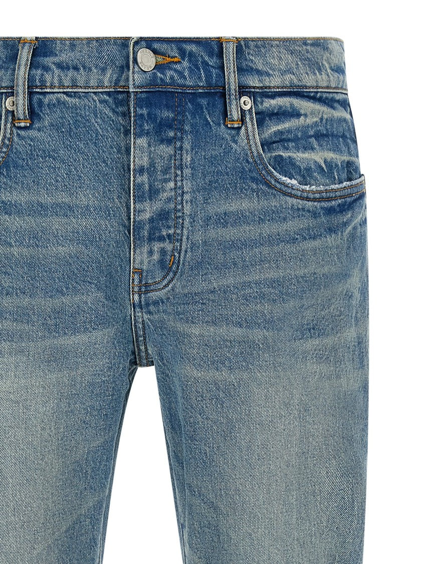 Purple P004 Flare' Jeans