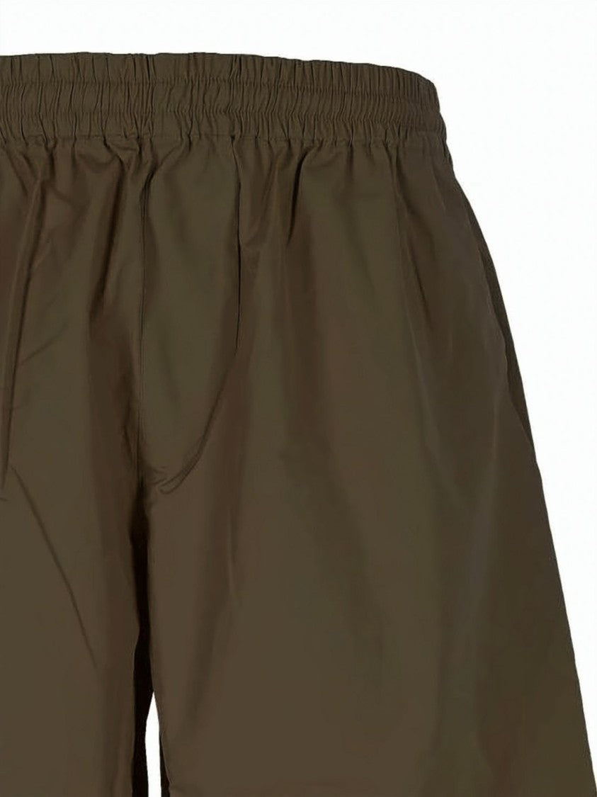 A.P.C. Cotton Shorts And Elastic Waistband