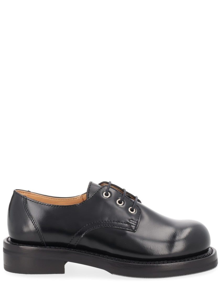 Our Legacy Black Derby Cow Leather Shoes