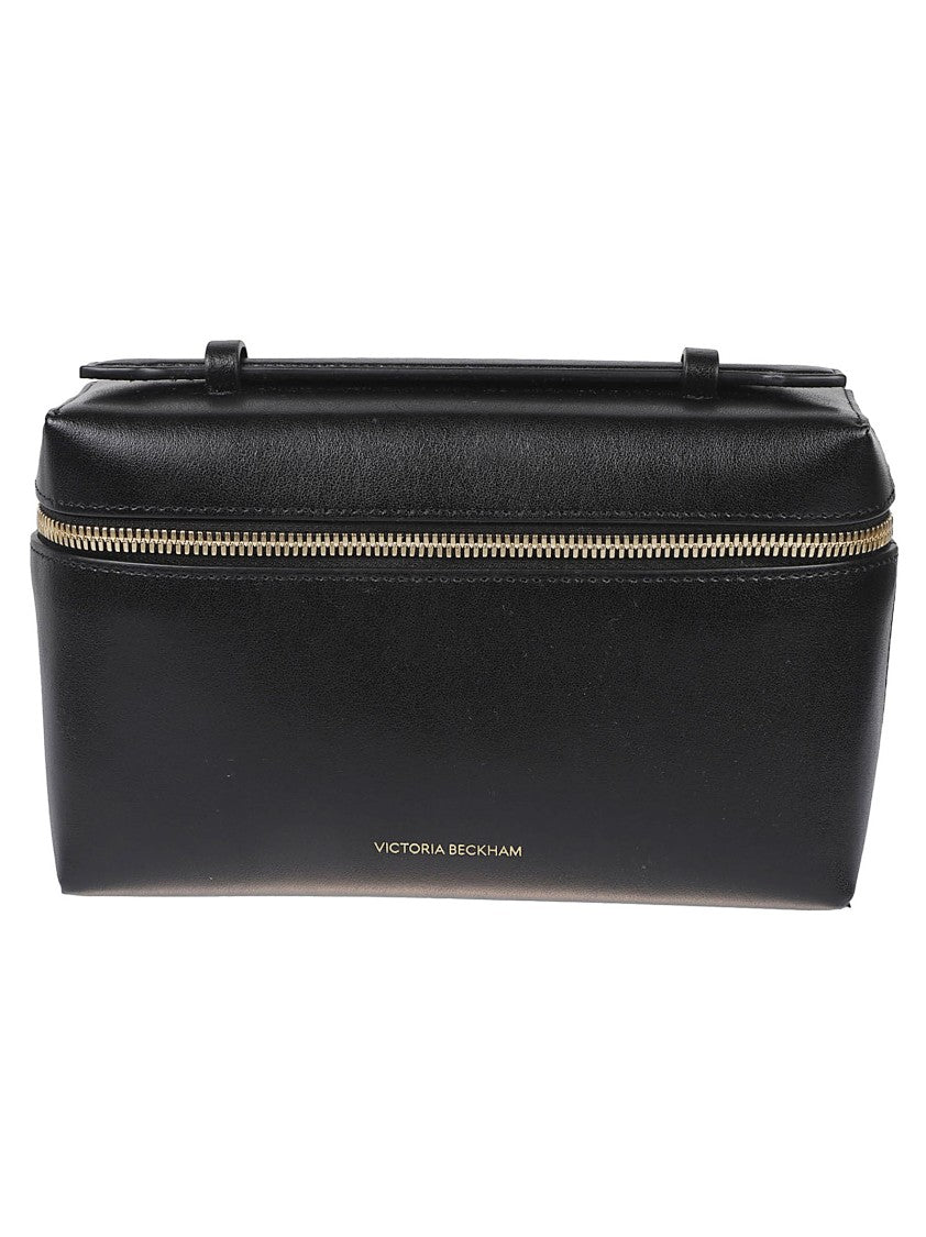 Victoria Beckham The Vanity Rectangular Calf Leather Crossbody Bag