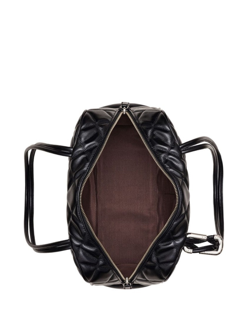 Marc Jacobs Quilted Vitello Leather Shoulder Bag