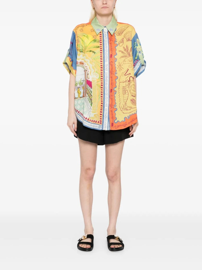 Alemais Surrealist Summer Shirt