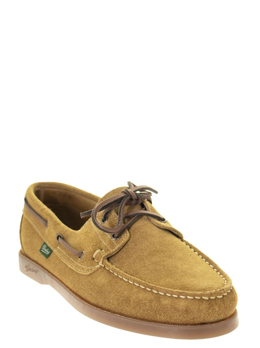 Paraboot Barth - Suede Boat Shoes