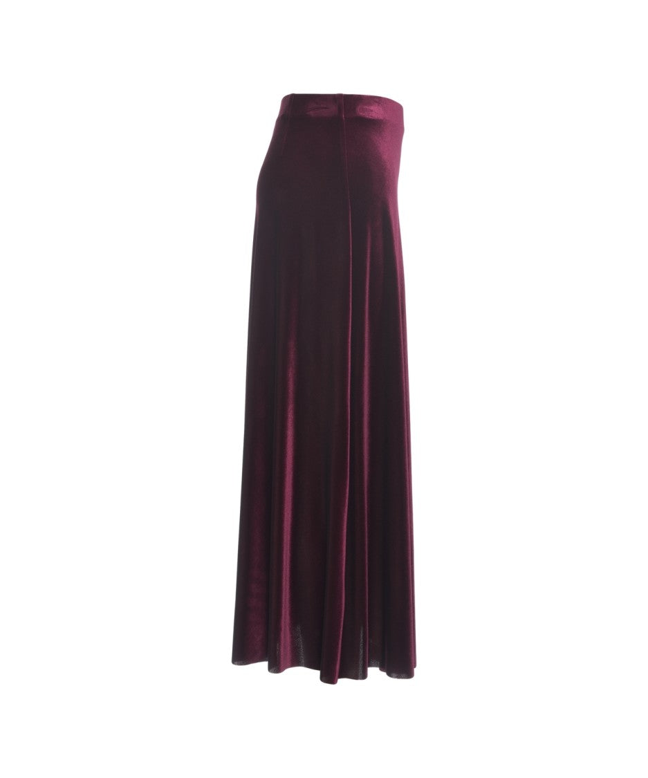 Gender Ankle-Length Maxi Skirt In Soft Shimmering Fabric