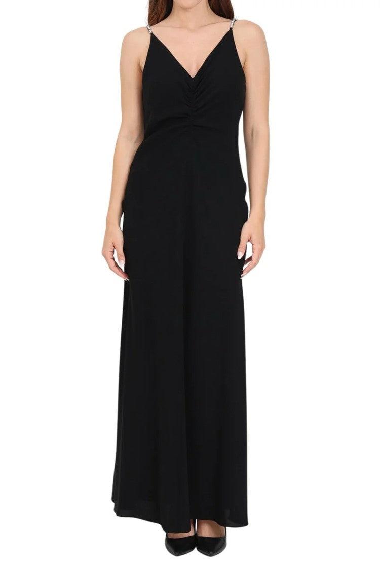 Max Mara Long Dress Triacetate Polyester - Black