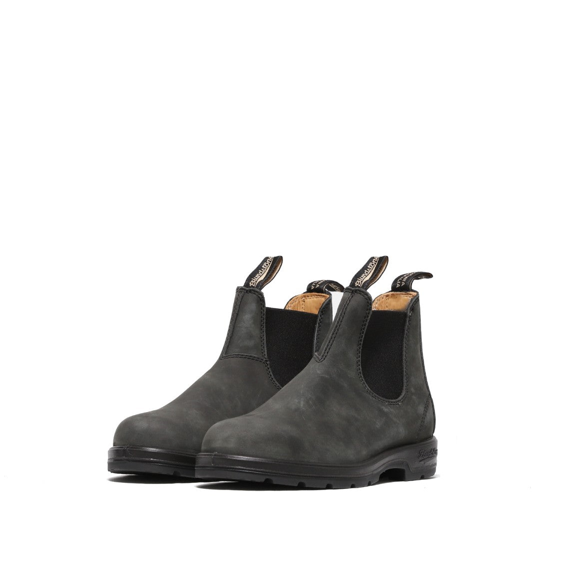 Blundstone Ankle Boot With Soft Gray Nubuck Upper