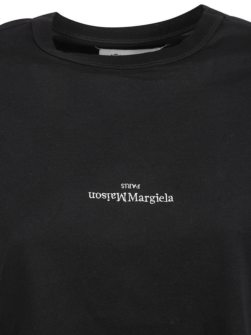 Maison Margiela Relaxed Fit T-Shirt With Inverted Logo