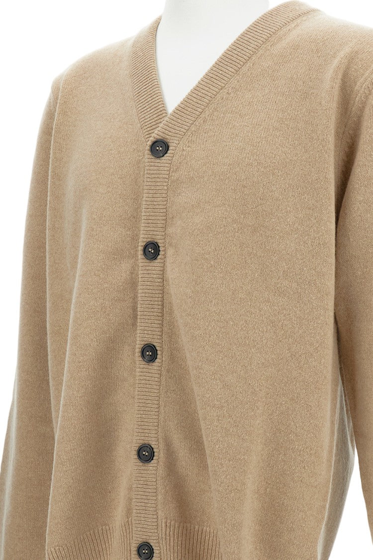 Paul Smith V-Neck Cardigan With Multicolored Back Detail