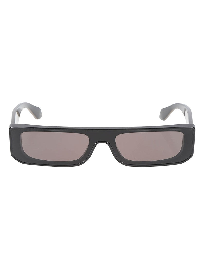 Alaïa Rectangular Sunglasses With Glossy Recycled Acetate Frame