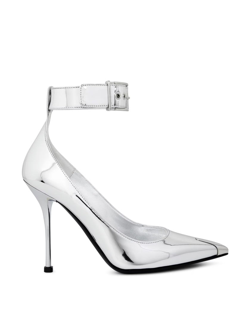 Alexander Mcqueen Mirror Metallic Pumps