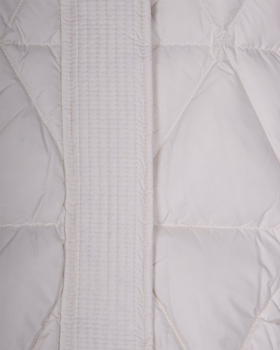 K-Way Quilted Thermo Microfiber Coat With Adjustable Hood