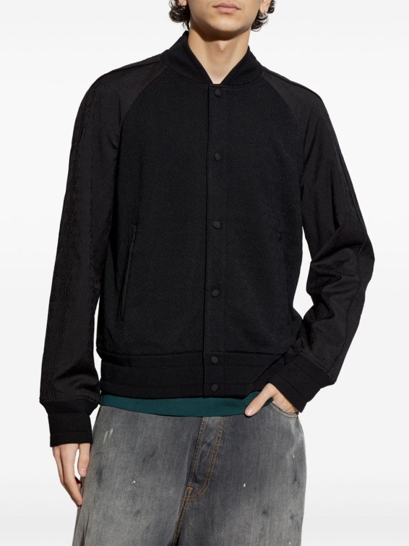 Givenchy Monogram Wool Blend Varsity Jacket By Givenchy