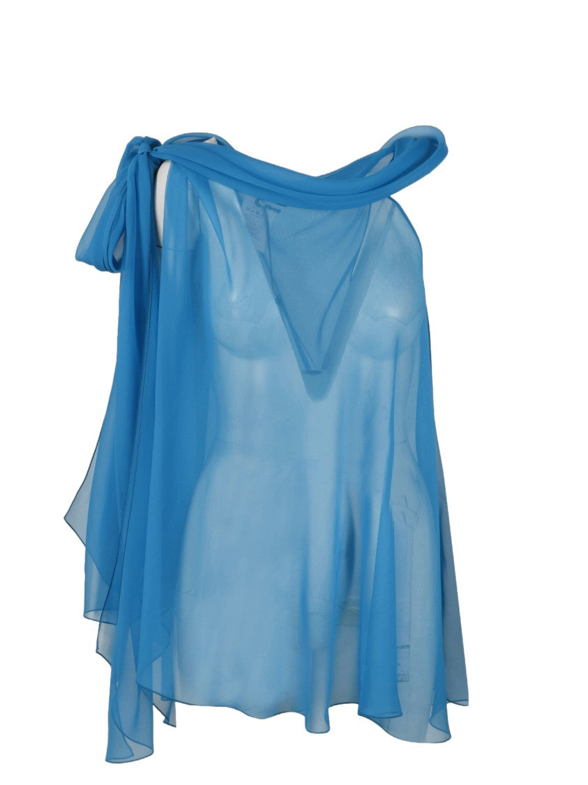 Alberta Ferretti Silk Chiffon Blouse