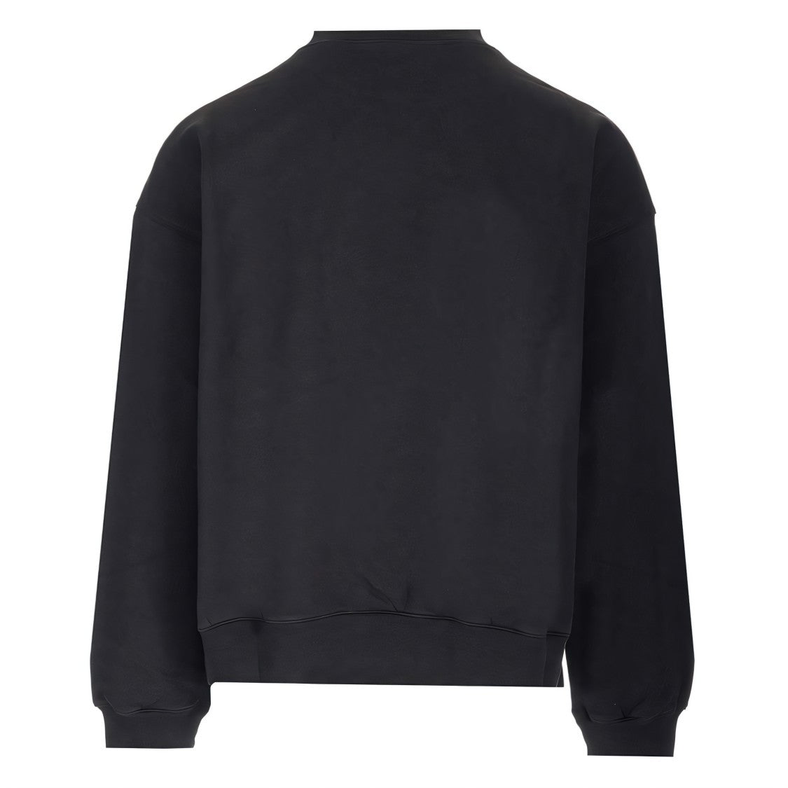Balenciaga Black Sweatshirt With Bold Paris Embroidery