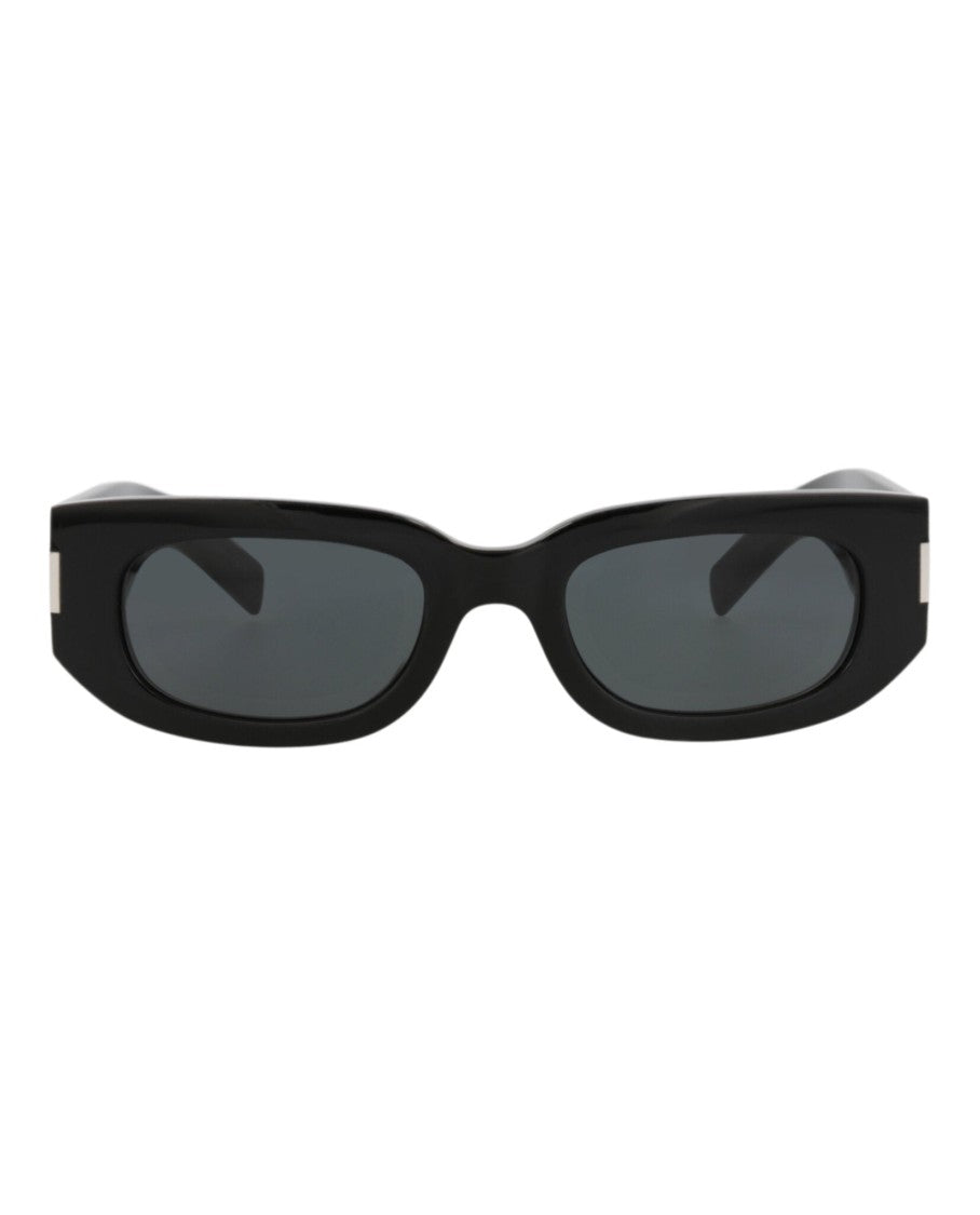 Saint Laurent Round-Frame Recycled Acetate Sunglasses