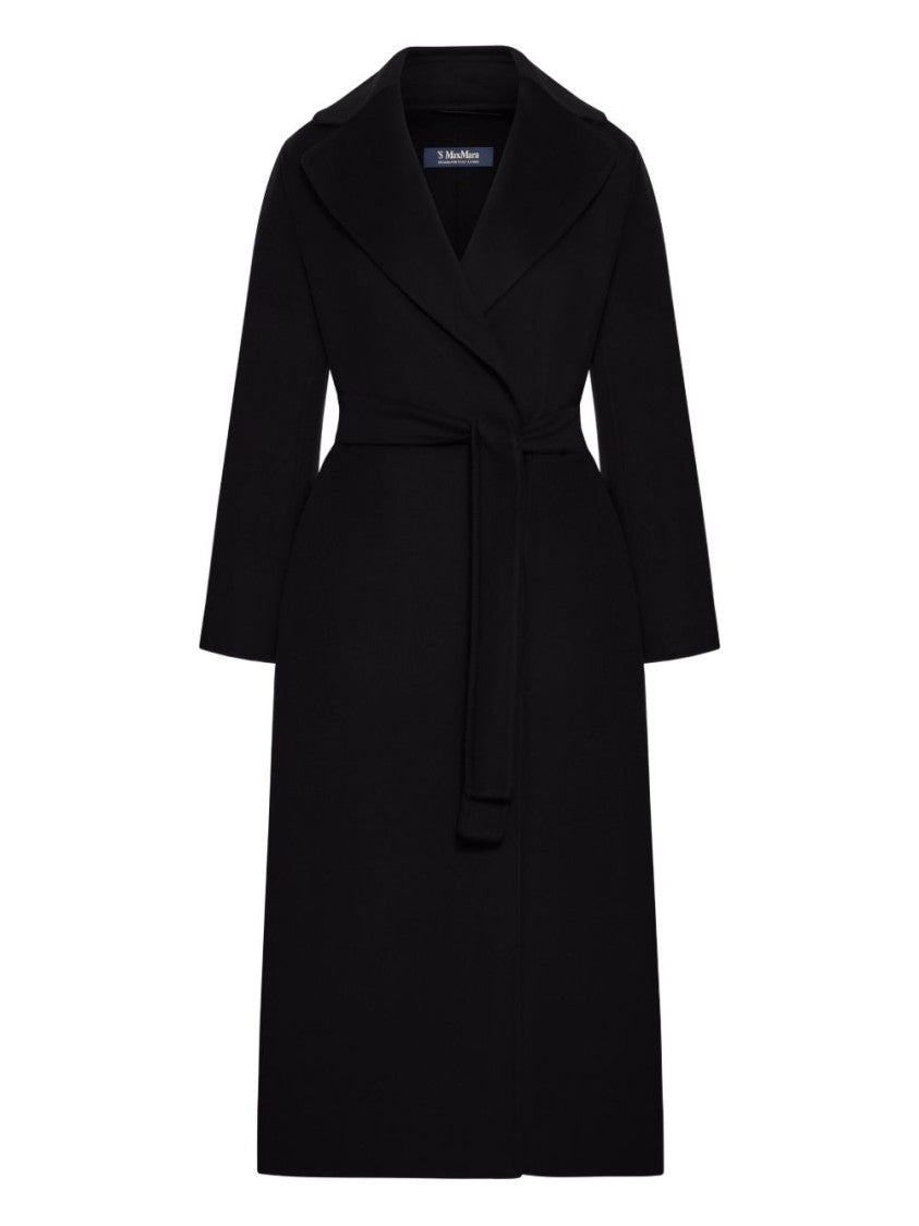 Max Mara Long Tailored Coat With Wide Lapel