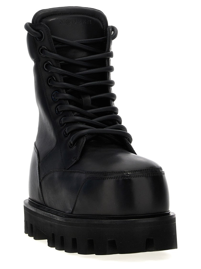 Mcqueen Nappa Ankle Boots