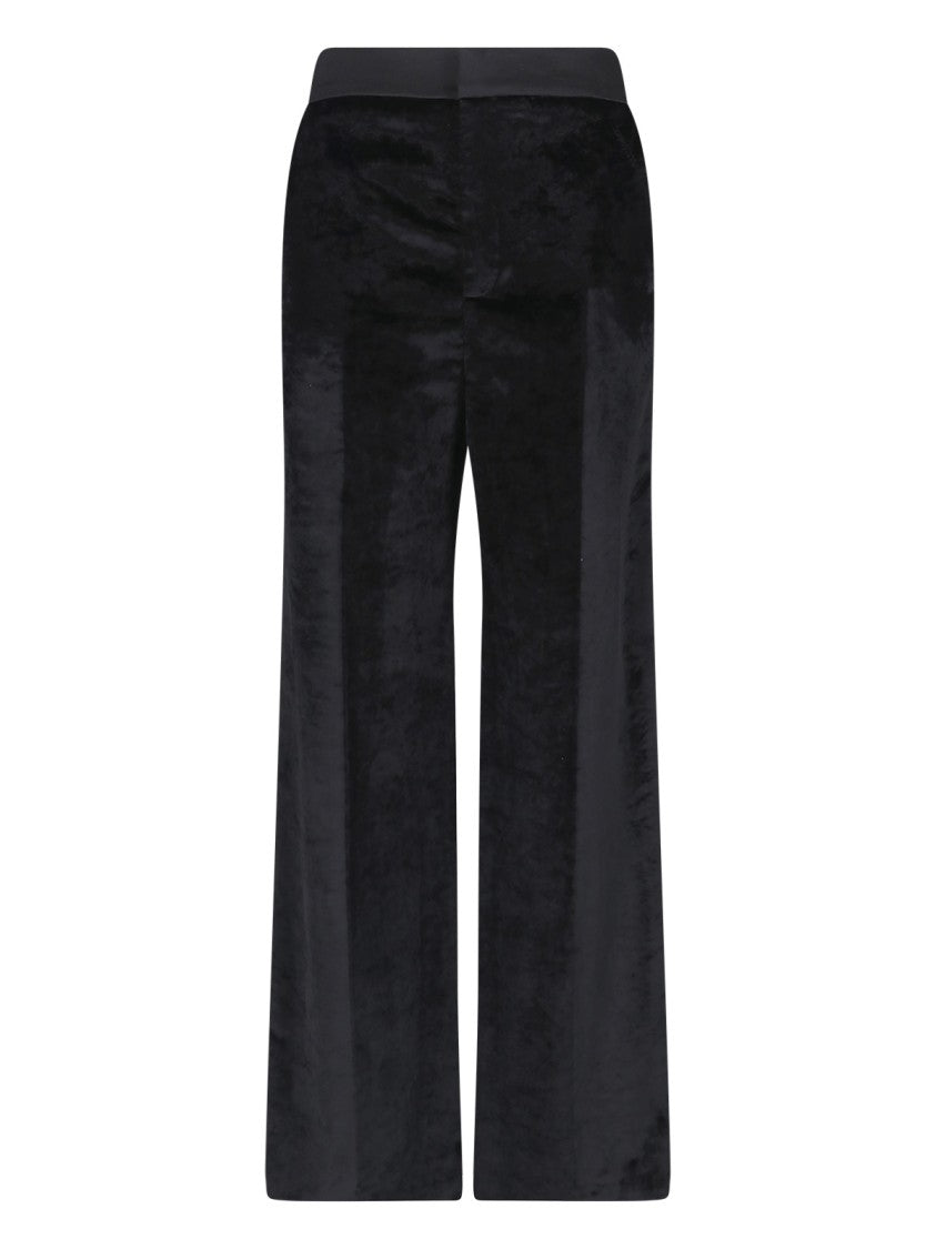 Dondup Black Velvet Single Breasted Suit
