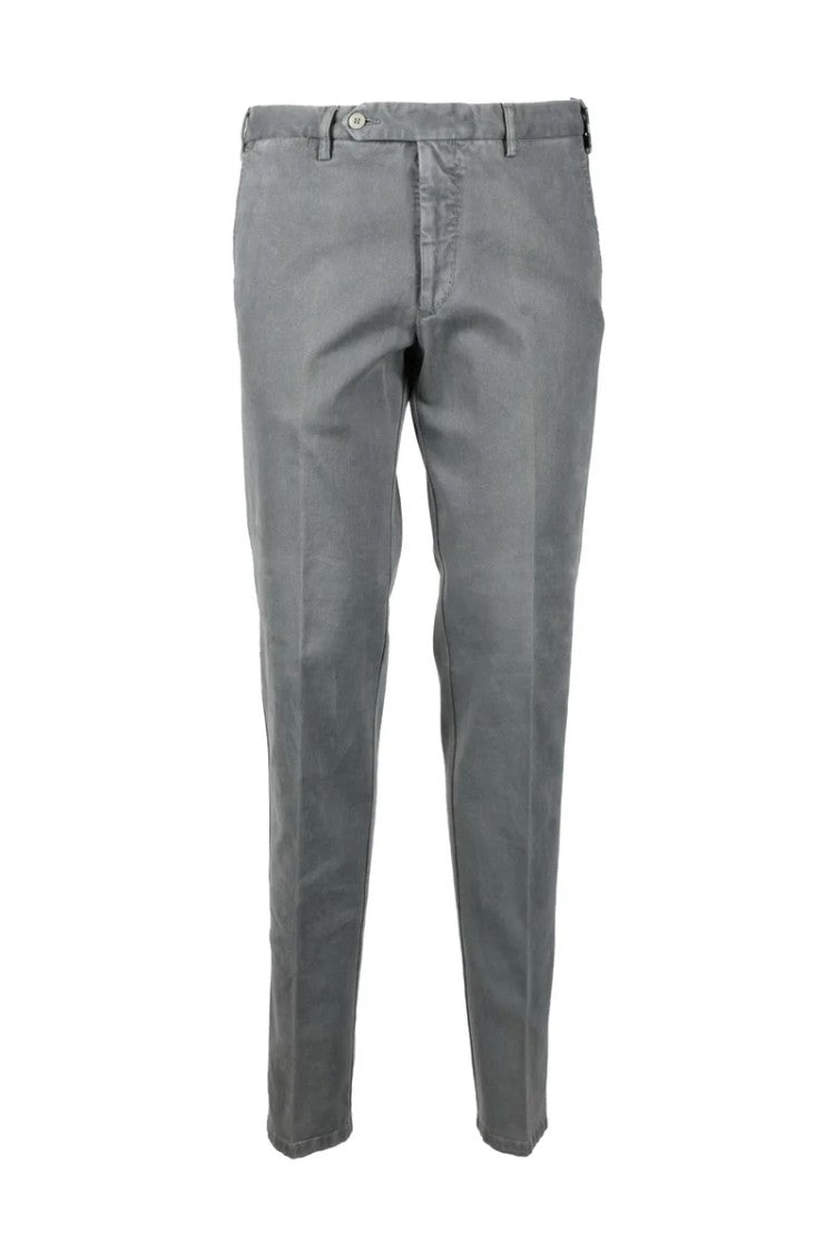 Rotasport Cotton Stretch Trousers - Light Grey