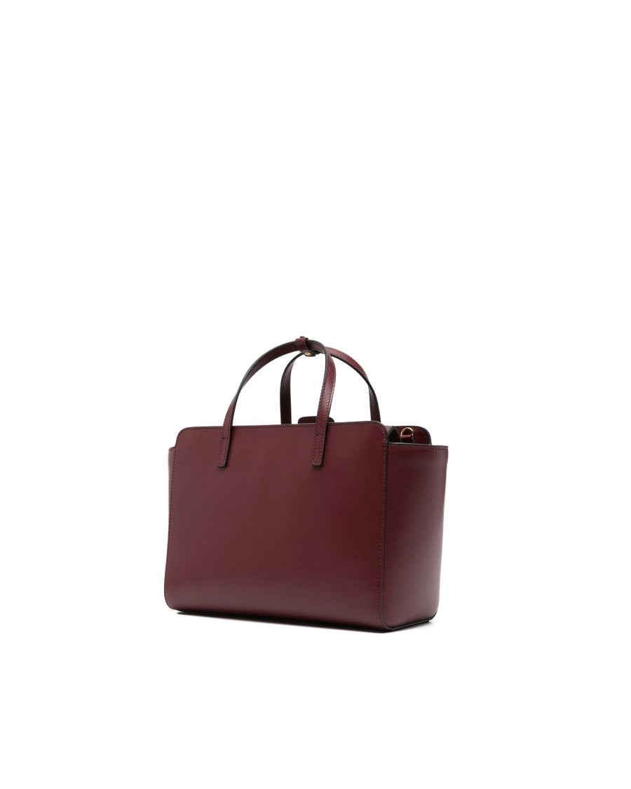 Hidesins Structured Handbag With Hidden Pocket And Adjustable Strap