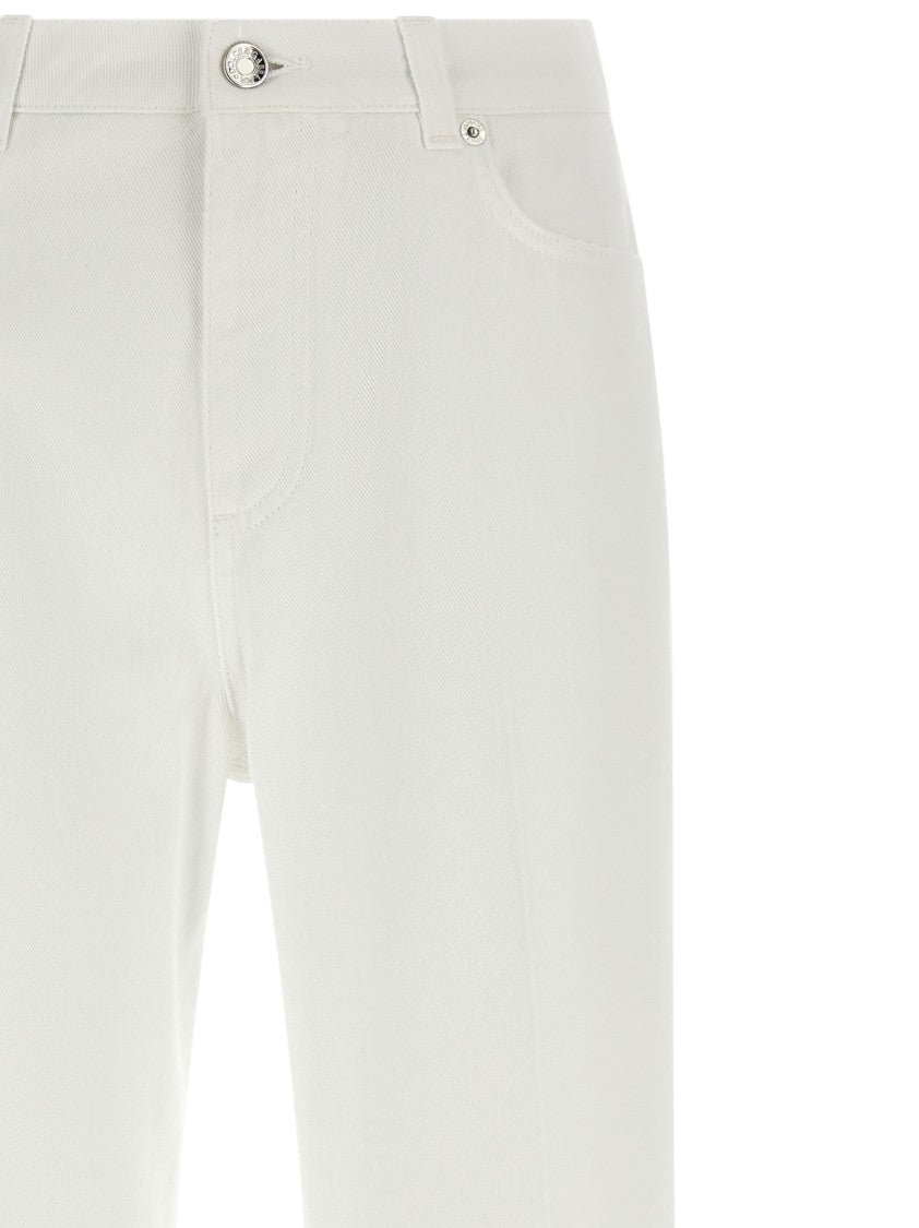 Dolce & Gabbana Garment-Dyed Cotton Denim Jeans