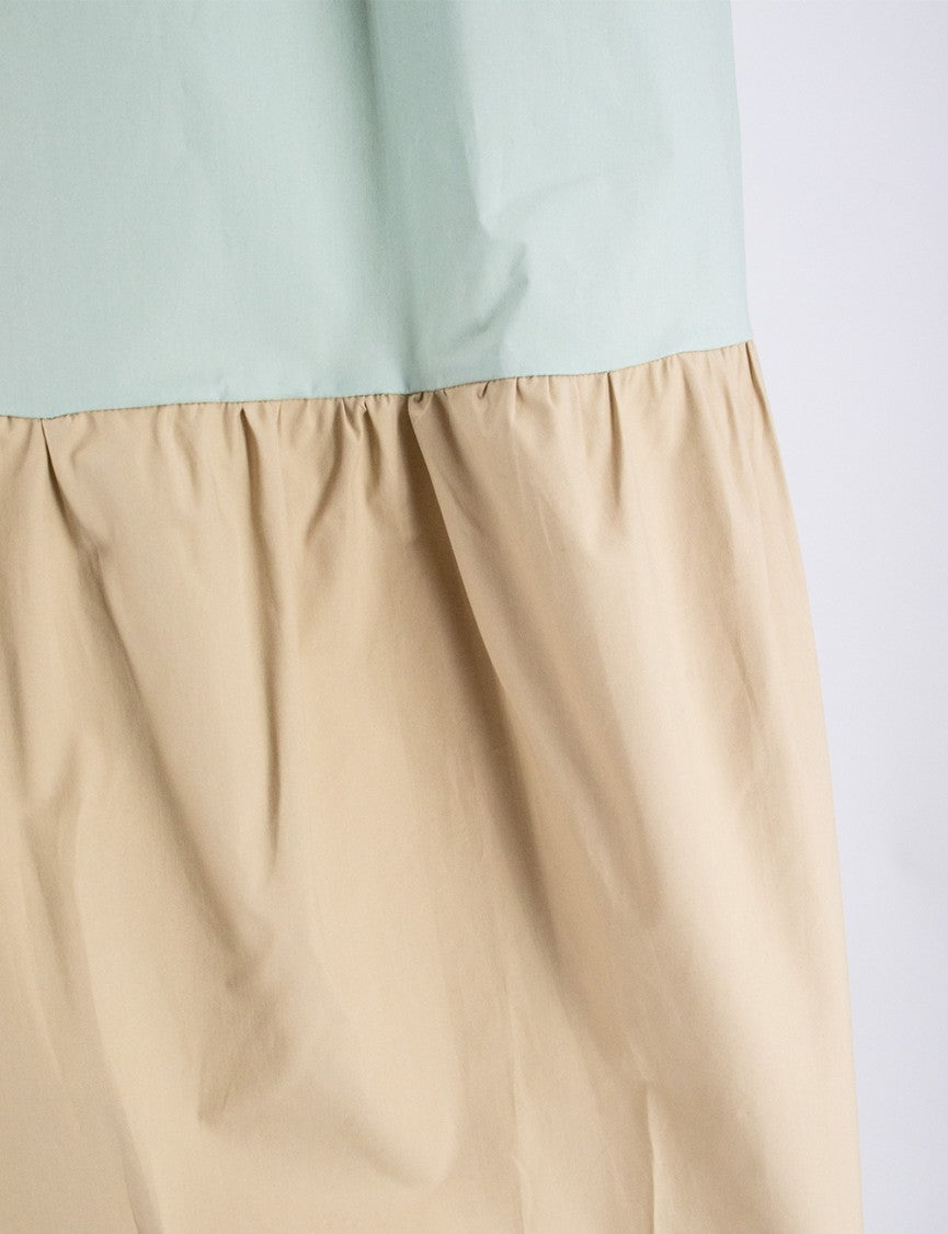 Le Tricot Perugia Tiered Maxi Dress With Plunging Neckline