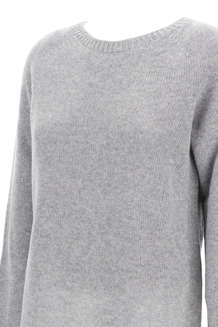 Max Mara Crew Neck Cashmere Blend Pullover