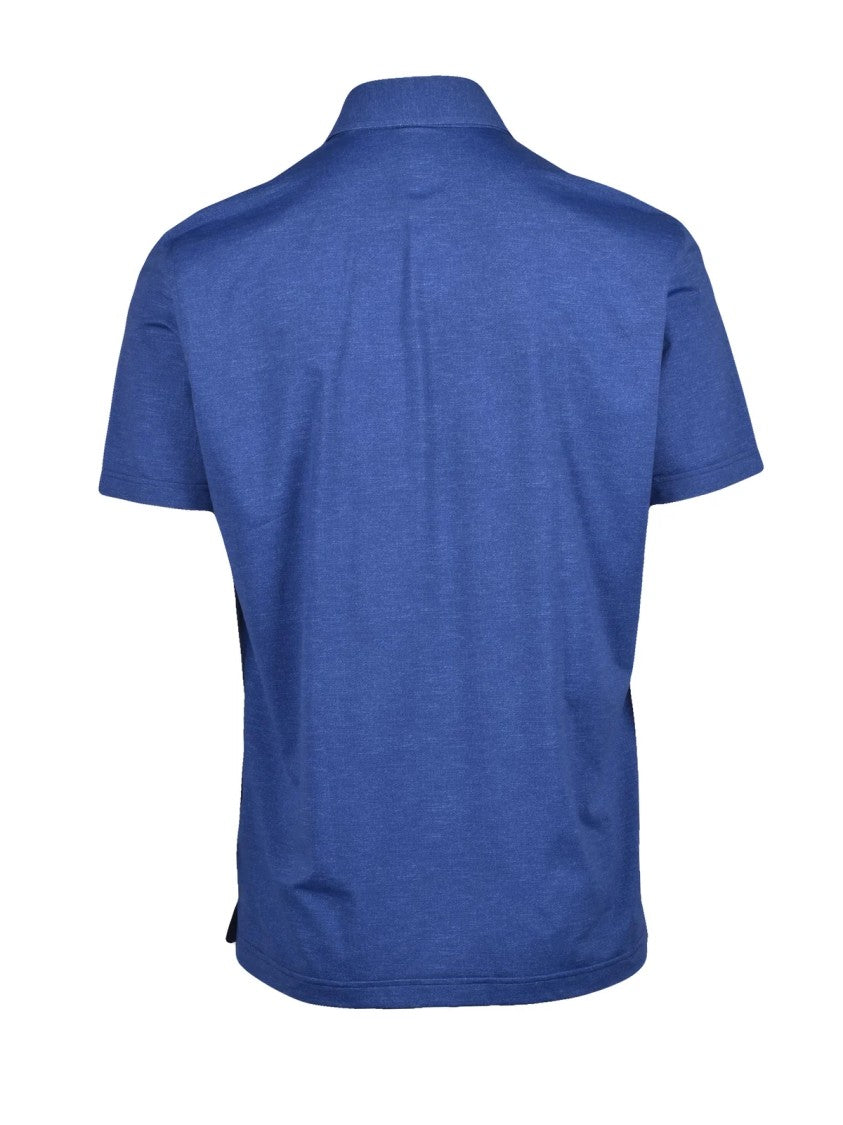 Ghirardelli Next Blue Classic Stretch Polo Shirt