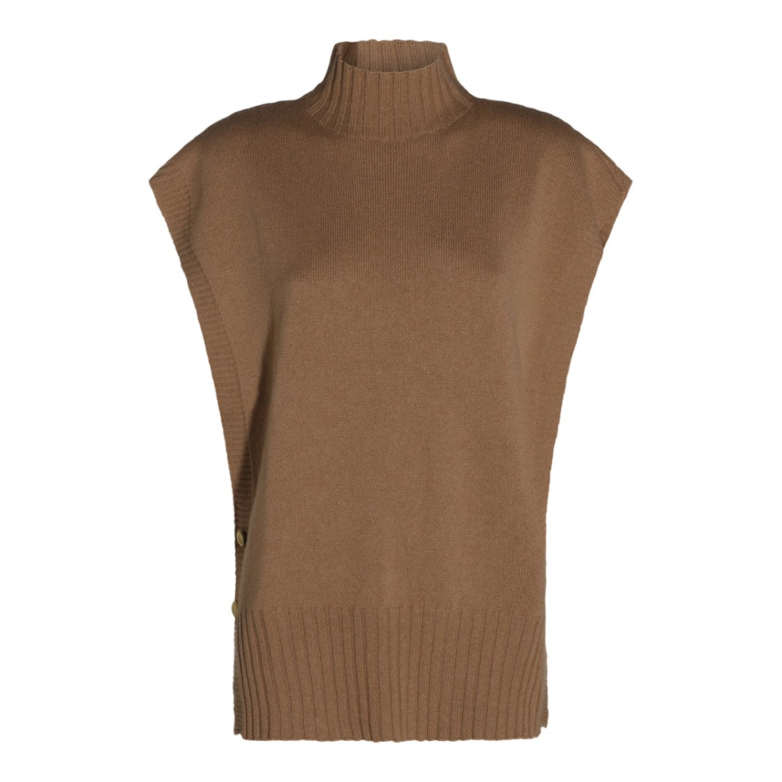Twin-Set Sleeveless Turtleneck Sweater