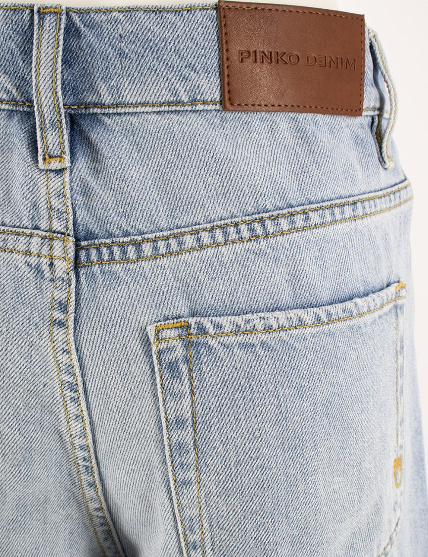 Pinko Jeans With Frayed Hem