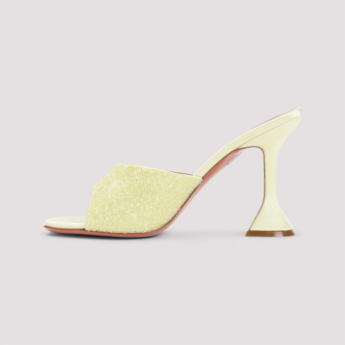 Amina Muaddi Lupita Crystal Dust 95 Sandals