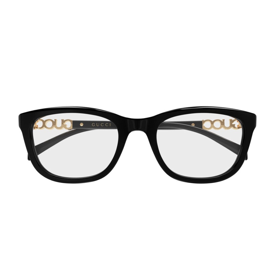 Gucci Black Gg2035oa Recycled Acetate Rectangular Sunglasses