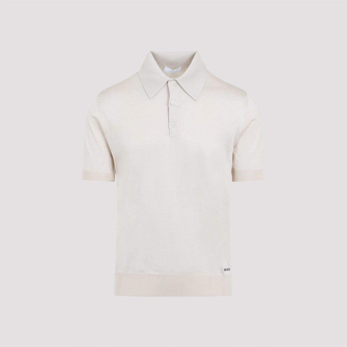 Prada Beige Silk Polo