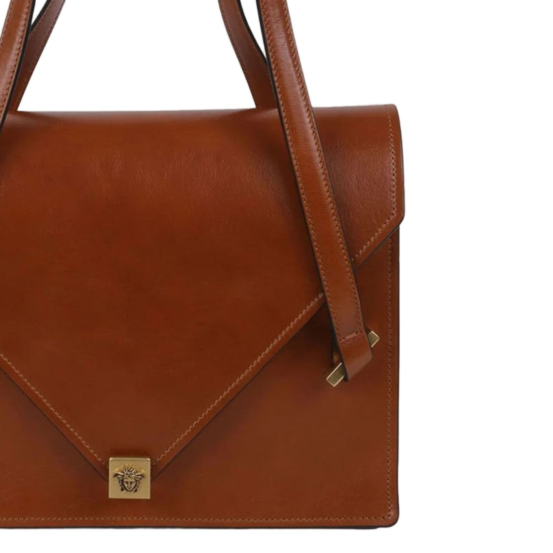 Versace Severine Leather Shoulder Bag