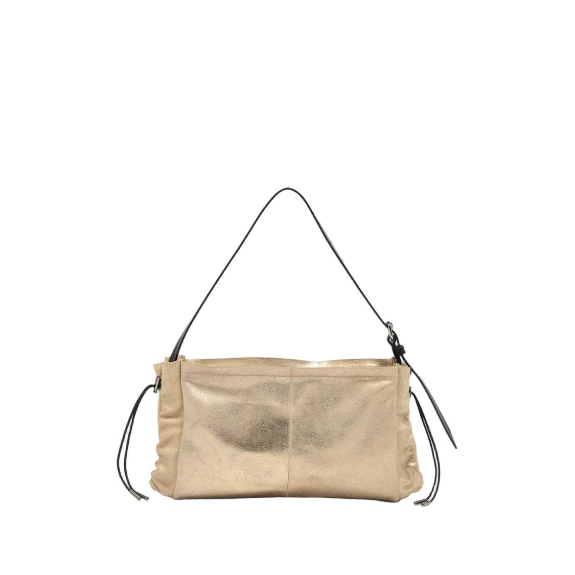 Maison Margiela Rectangular Golden Cowhide Leather Bag