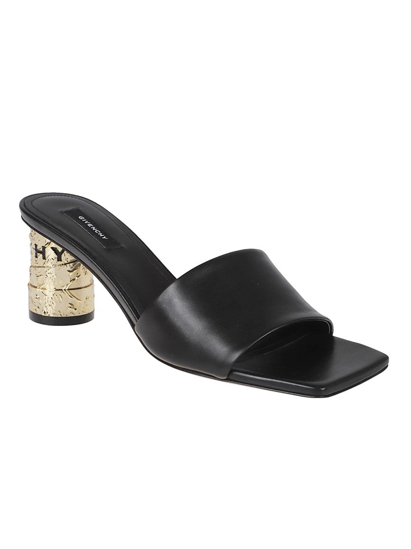 Givenchy Square Toe Slide Sandals