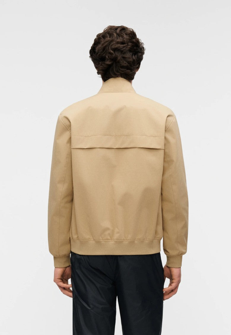 Lacoste Beige Harrington Twill Waterproof Jacket