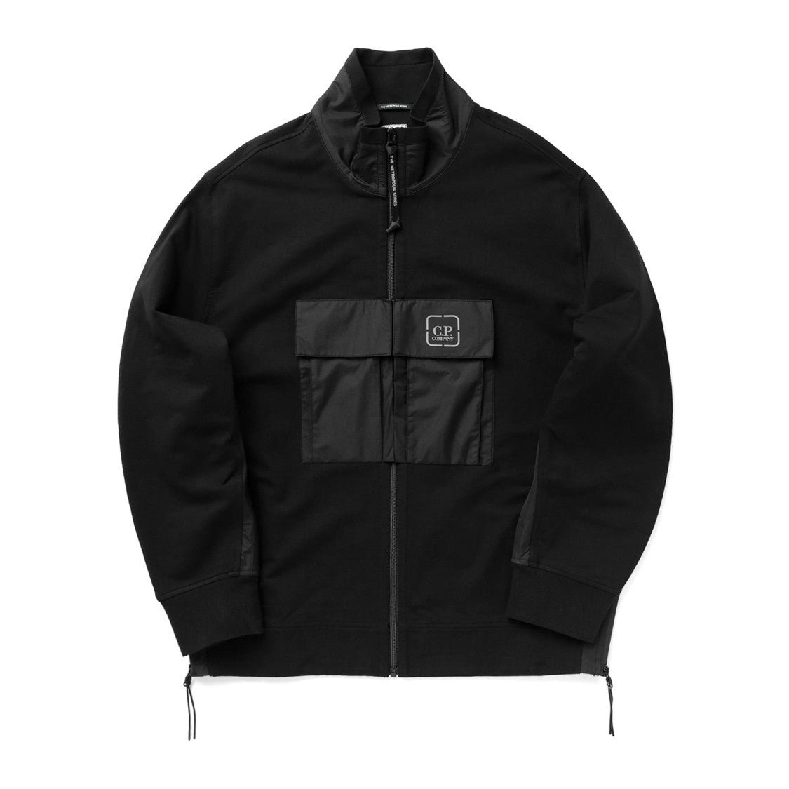 C.P. Company Classic-Fit Open Sweat With Zip-Up Front And Chest Pocket