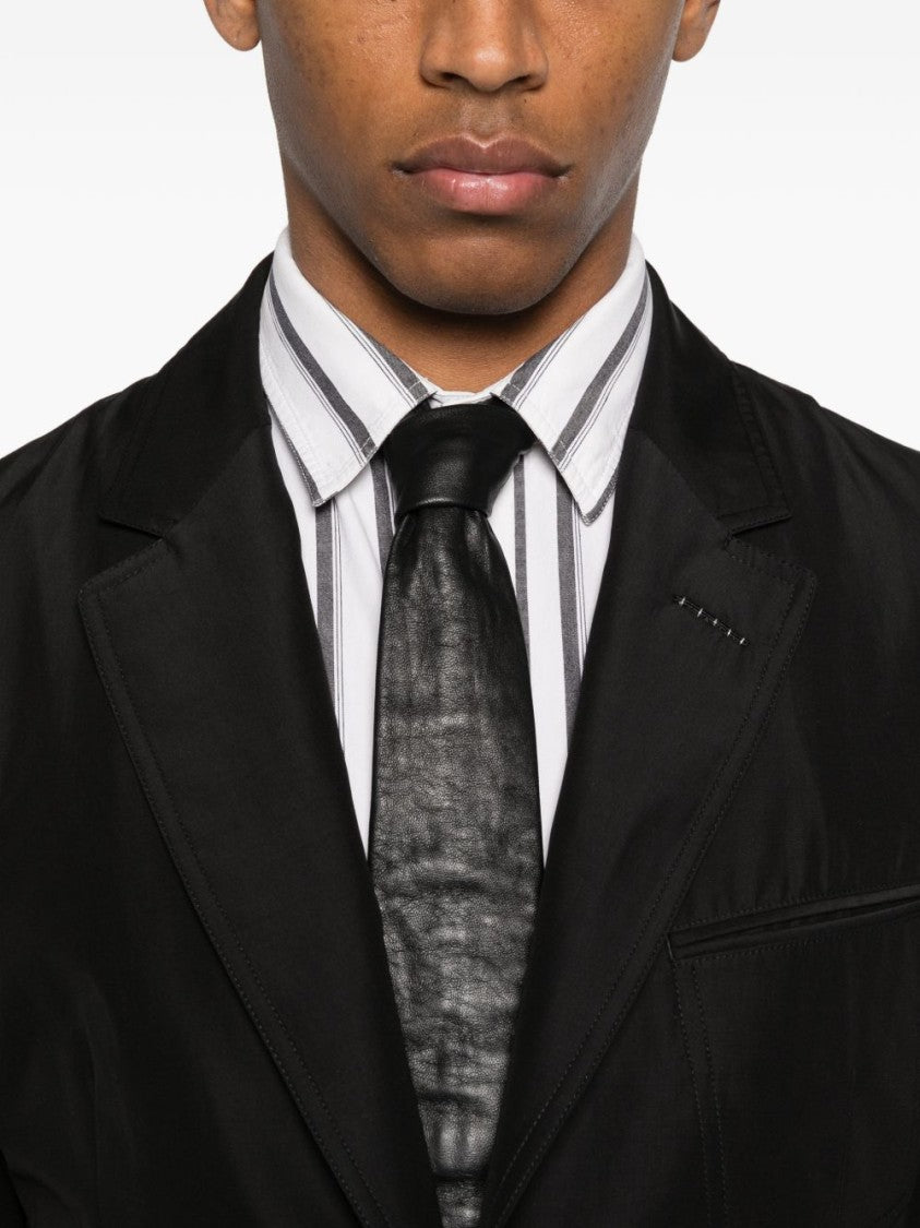 Tom Ford Black V-Cut Lapels Blazer