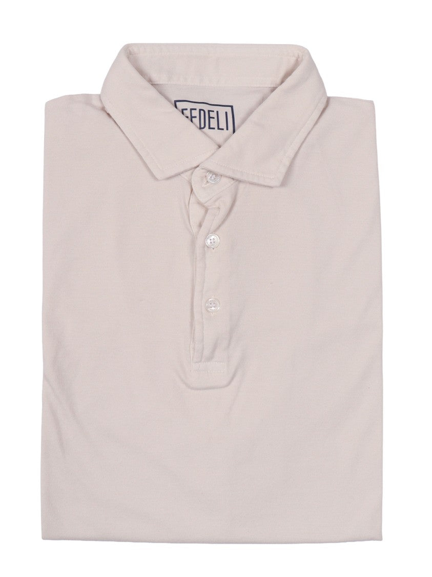 Fedeli Short Sleeve Knitted Polo Shirt